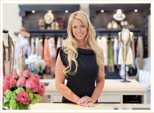 Service in an exclusive boutique with a smile